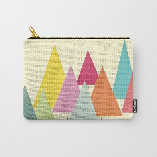 Fir Trees Carry-All Pouch
