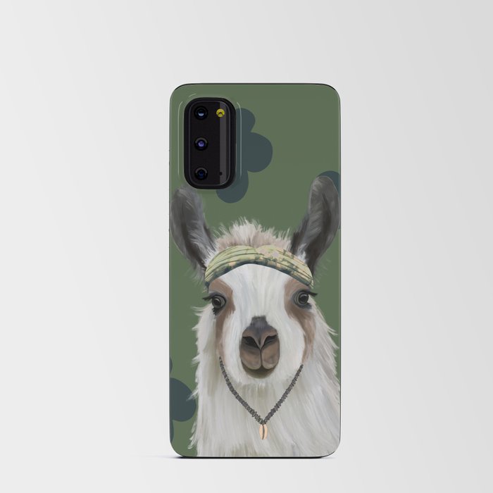 Boho Llama Android Card Case