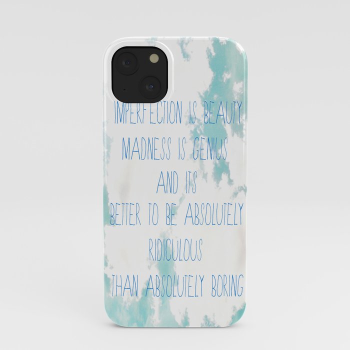 Imperfection iPhone Case