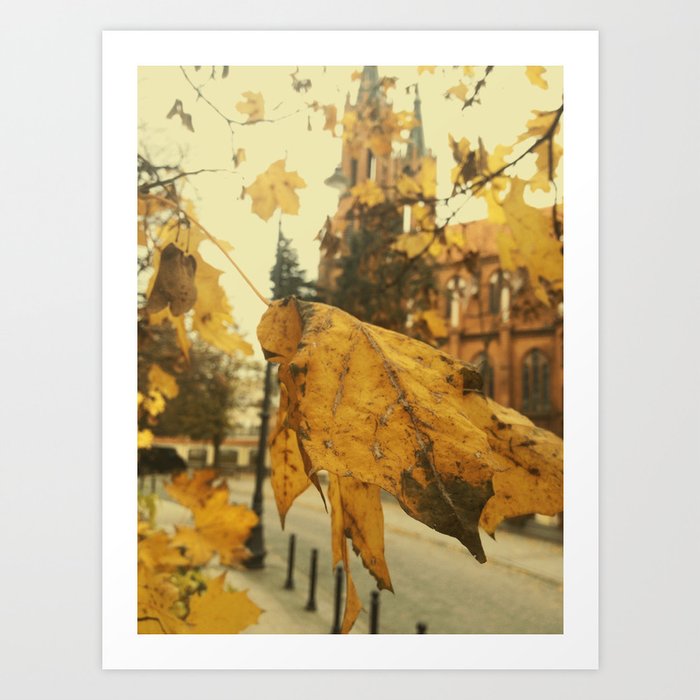 Autumn in the City Art Print