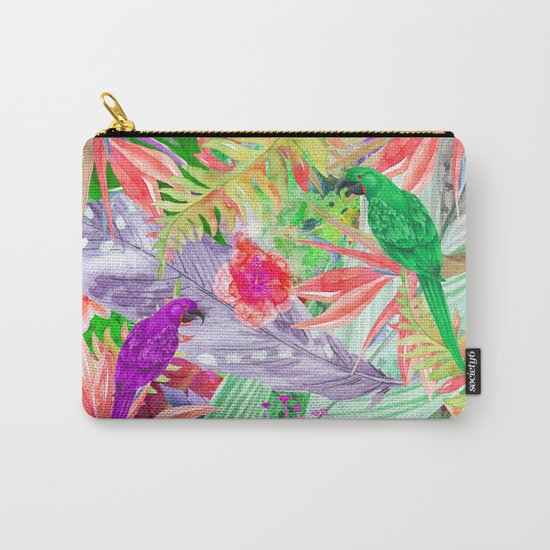exotic parrots i Carry-All Pouch