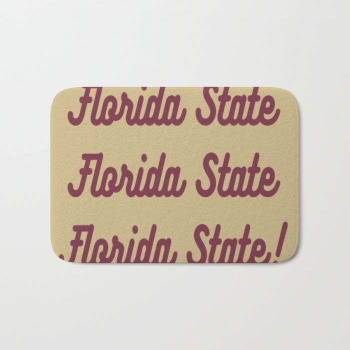 Florida State, Florida State, Florida State! Bath Mat