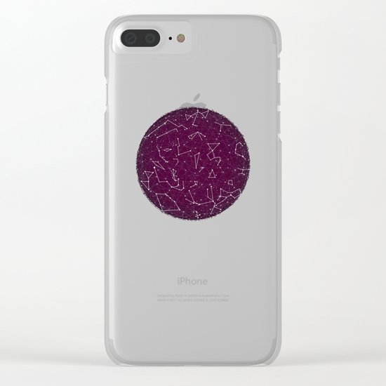 Cosmos Clear iPhone Case