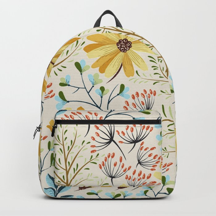 Floral pattern Backpack