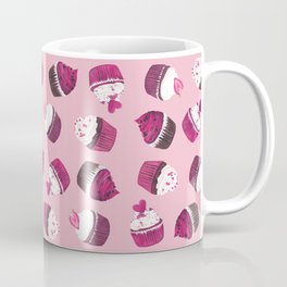 Magenta pink cupcakes Coffee Mug