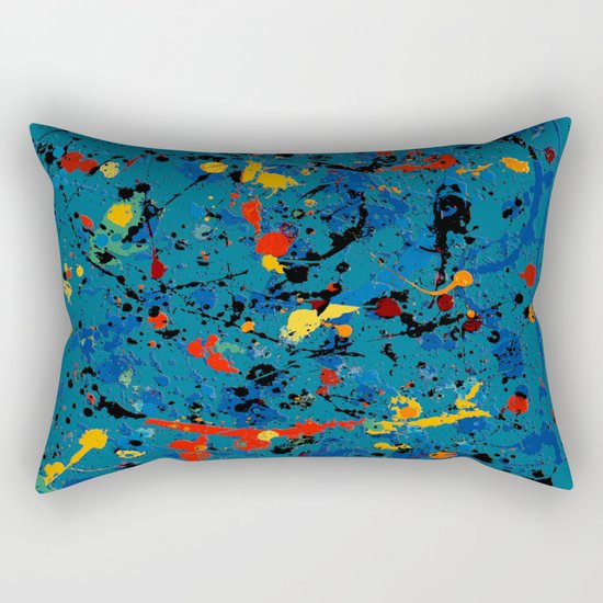 Abstract #902 Rectangular Pillow