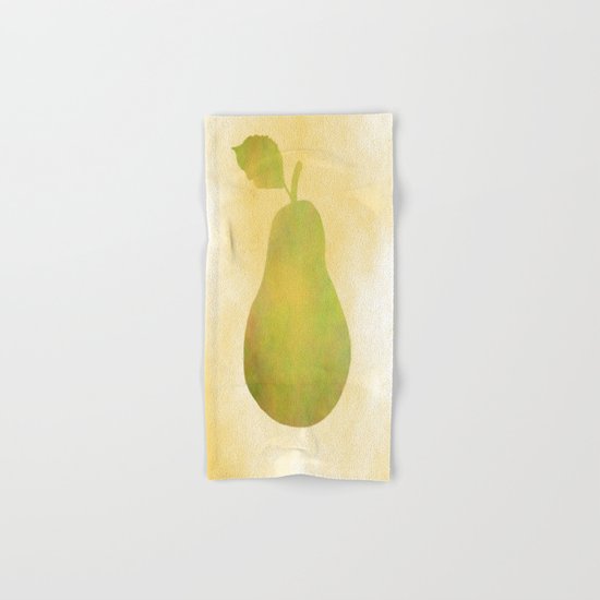 Portrait Of A Pear Hand & Bath Towel