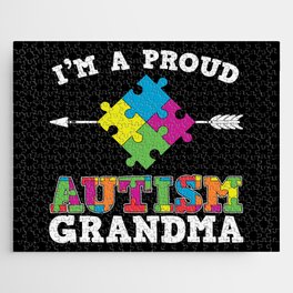Proud Autism Grandma Jigsaw Puzzle