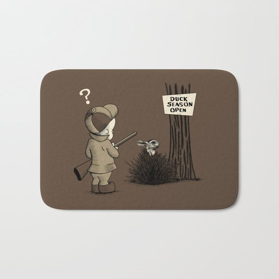 Duck or rabbit? Bath Mat