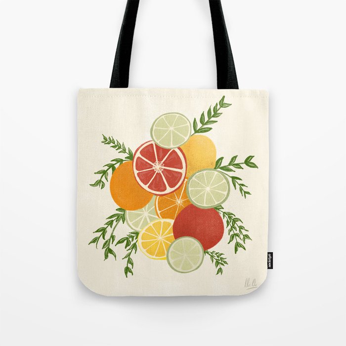 Juicy Citrus  Tote Bag