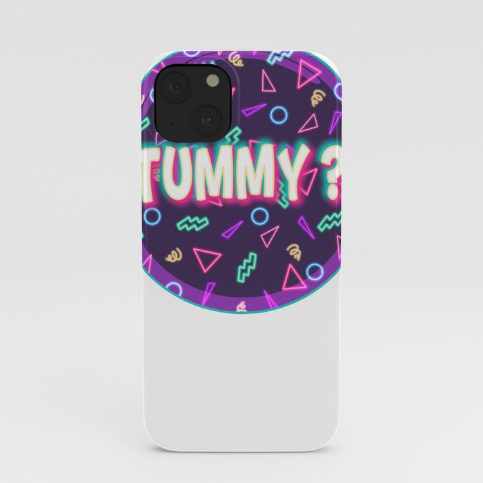 tummy ? iPhone Case