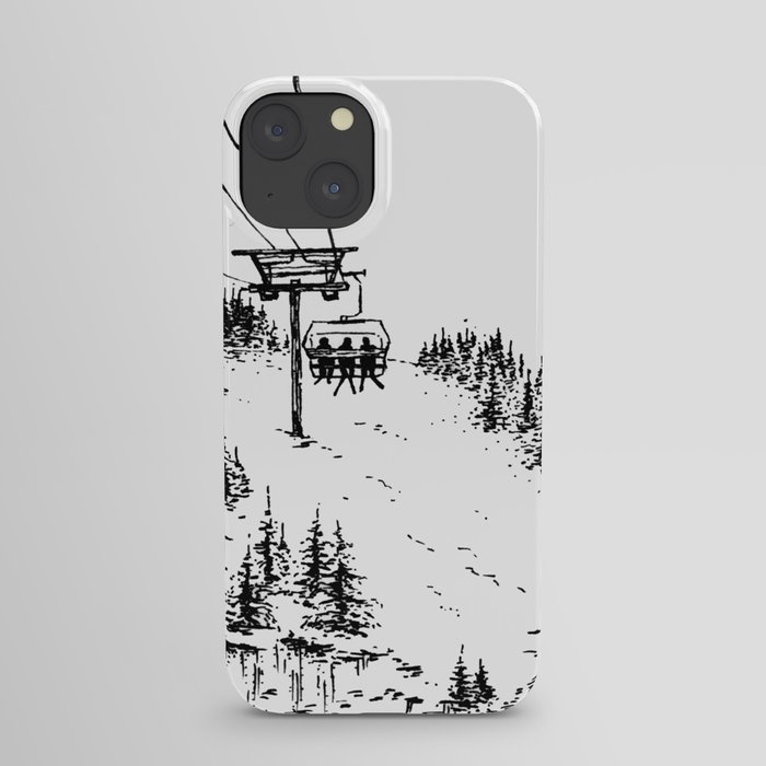Ski Lift iPhone Case