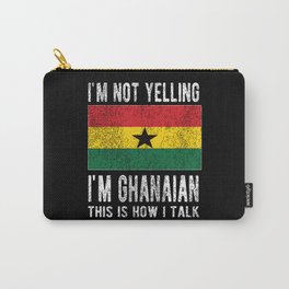 Proud Ghanaian Heritage Ghana Roots Ghanaian Flag Carry-All Pouch