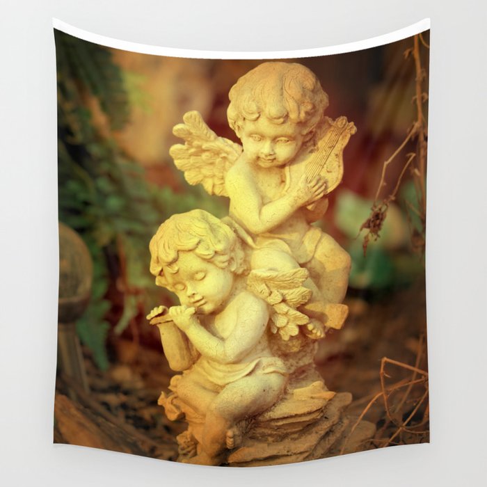Cherub tapestry sales