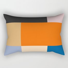 Assembling Bb35 - Minimalism Modern Generative Rectangular Pillow