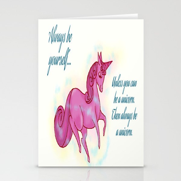 Be The Unicorn Stationery Cards