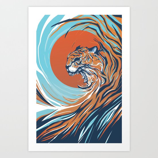 Calvin's Best Friend Art Print