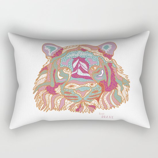 BE BRAVE Rectangular Pillow