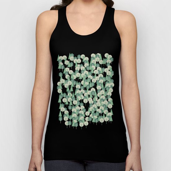 Geometric Woods Unisex Tank Top