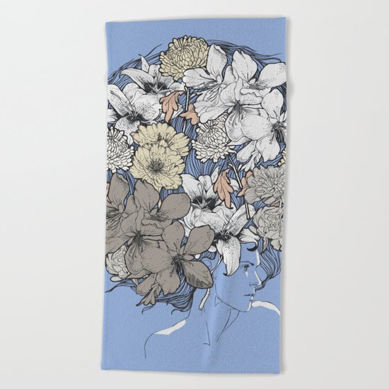 INSIGHT BLOOM Beach Towel