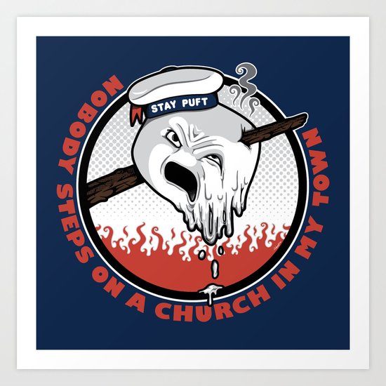 Mother Pus Bucket! Art Print