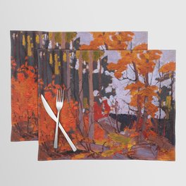 Tom Thomson - Autumn, Algonquin Park - Canada, Canadian Oil Painting - Group of Seven Placemat