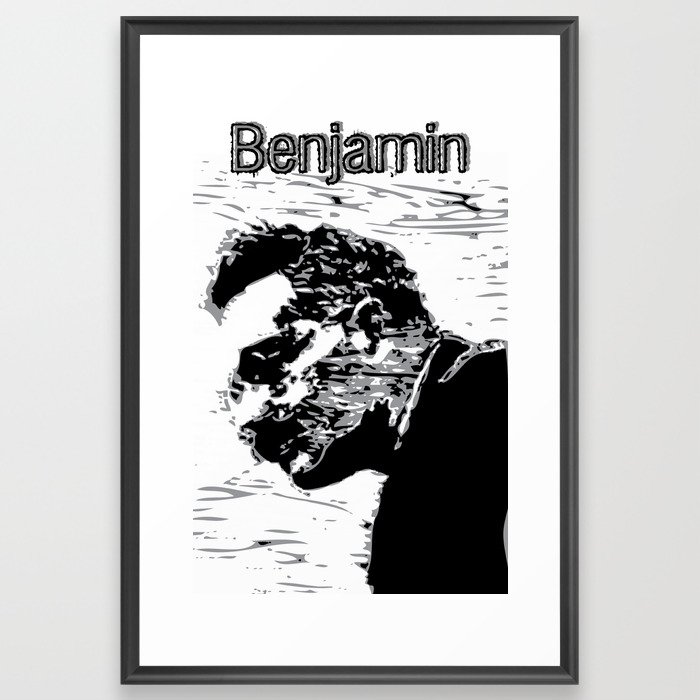 Benjamin Framed Art Print