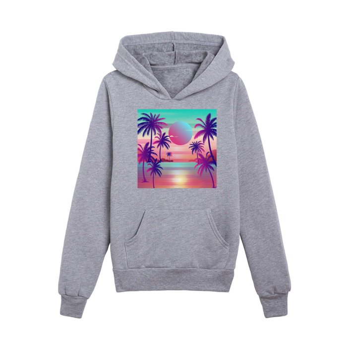 Vaporwave sunset on sale hoodie