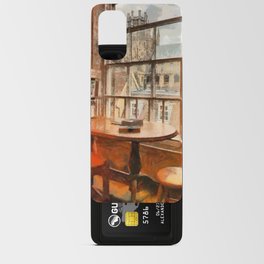 Bookstore with views of the Ely Cathedral in Ely, a historic city in Cambridgeshire, England Android Card Case