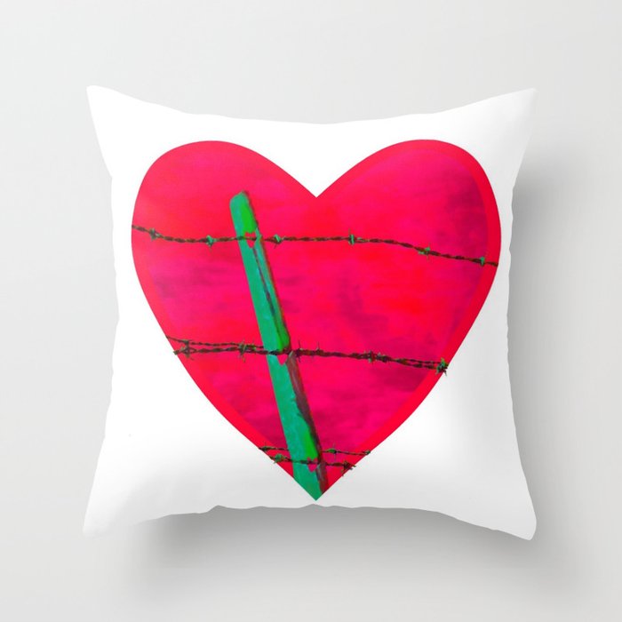 Guarded Throw Pillow