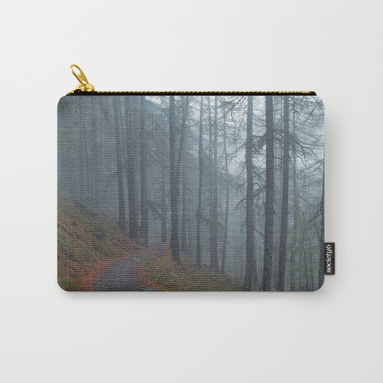 Forest vibes #foggy Carry-All Pouch