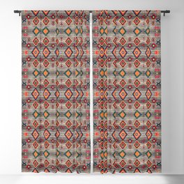 Colored Traditional Tropical Berber Handmade MOROCCAN Fabric Style Blackout Curtain