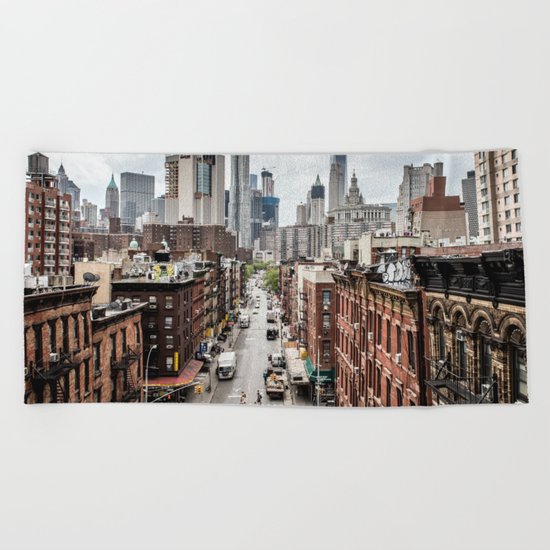 New york City USA Beach Towel