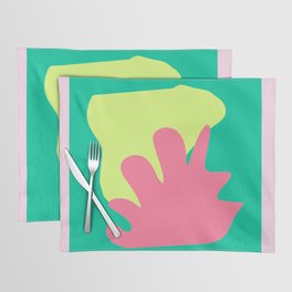 18     Abstract Design  210916 Pattern Minimal Art Henri Matisse Cut Outs Inspired  Placemat