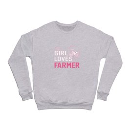 Loves Her Farmer Crewneck Sweatshirt