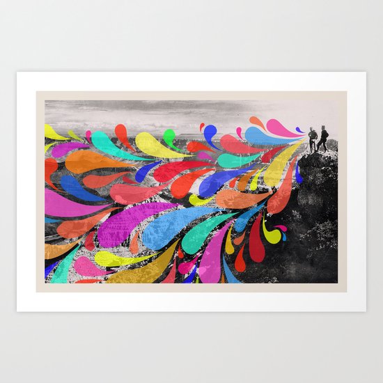 Speak Art Print