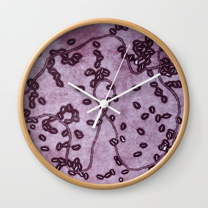Bacteria 2 Wall Clock