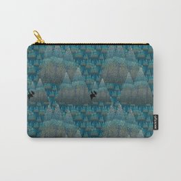 Quiet Moose Magic at Full Moon Carry-All Pouch