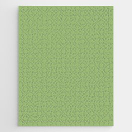 Olivine Solid Color Jigsaw Puzzle