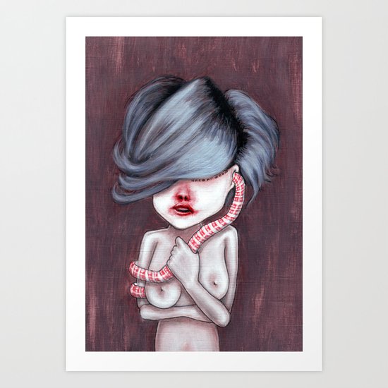Cold-Hearted Art Print