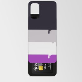 Asexual Pride LGBTQ Flag Melting Android Card Case