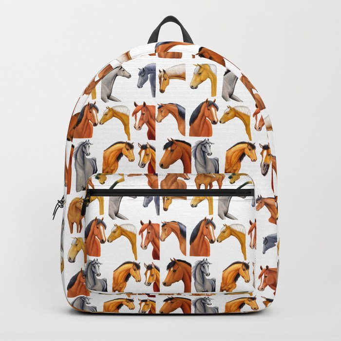 Sketches of Horses Backpack