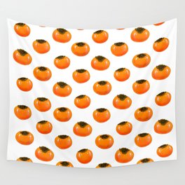 Fruit in season: Persimmon Edition Wall Tapestry