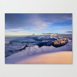 Top of the world Canvas Print