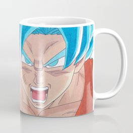Goku SSB Coffee Mug