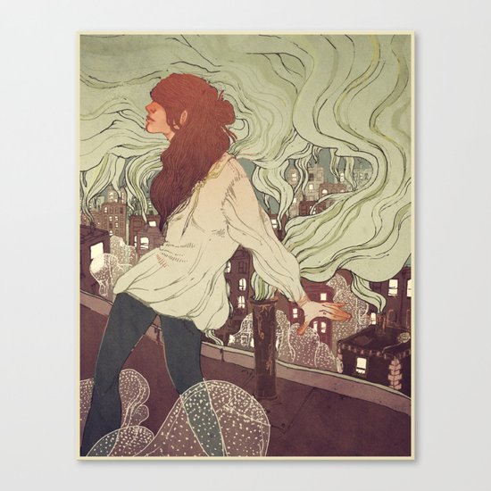 Pollutants Canvas Print