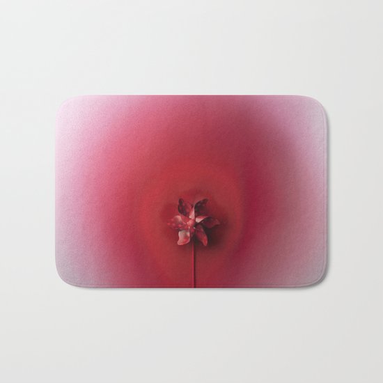 Red explosion Bath Mat
