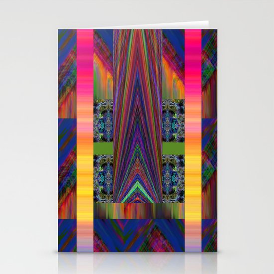 Collaged Again Stationery Cards