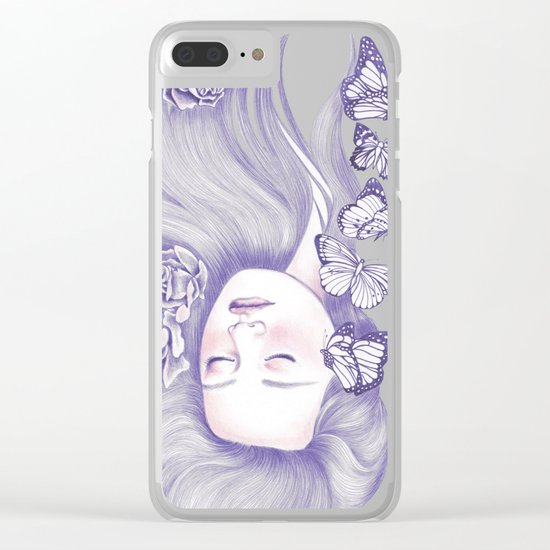 Always Dreamer Clear iPhone Case
