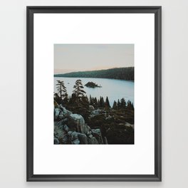 South Lake Tahoe Framed Art Print